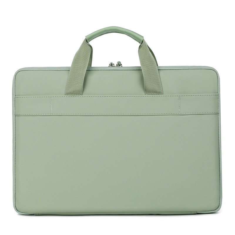 Unisex kolmemõõtmeline kott sülearvutikott portfell failikott äri märkmikukott paks käekott