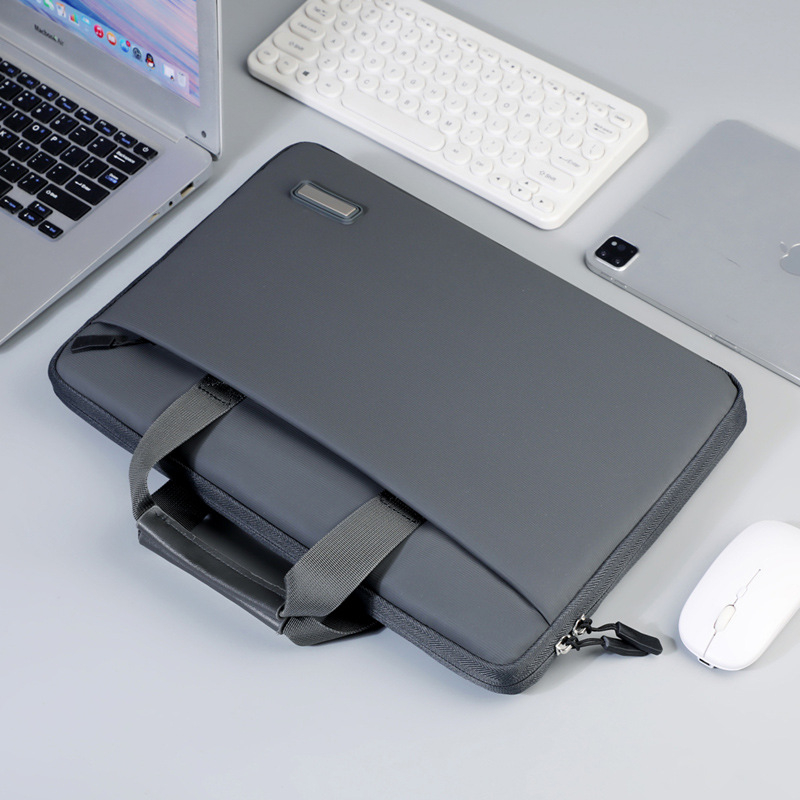 Unisex kolmemõõtmeline kott sülearvutikott portfell failikott äri märkmikukott paks käekott