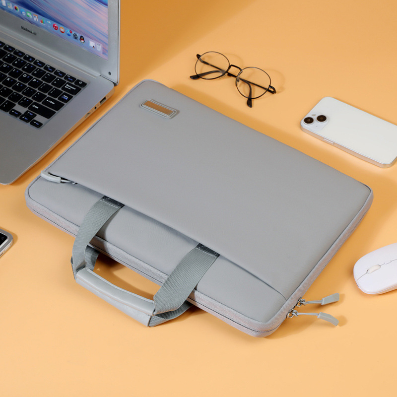 Unisex kolmemõõtmeline kott sülearvutikott portfell failikott äri märkmikukott paks käekott