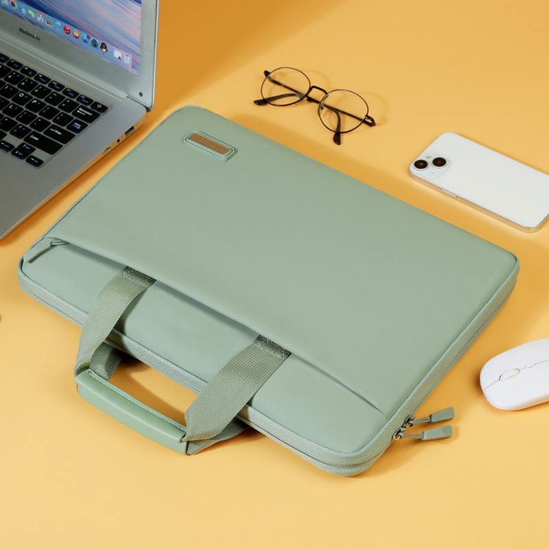 Unisex kolmemõõtmeline kott sülearvutikott portfell failikott äri märkmikukott paks käekott