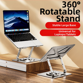 Pöörlev sülearvutialus, vertikaalne lauaarvuti, tõstev õõnes jahutav tõstetav kokkupandav metallist sülearvutialus