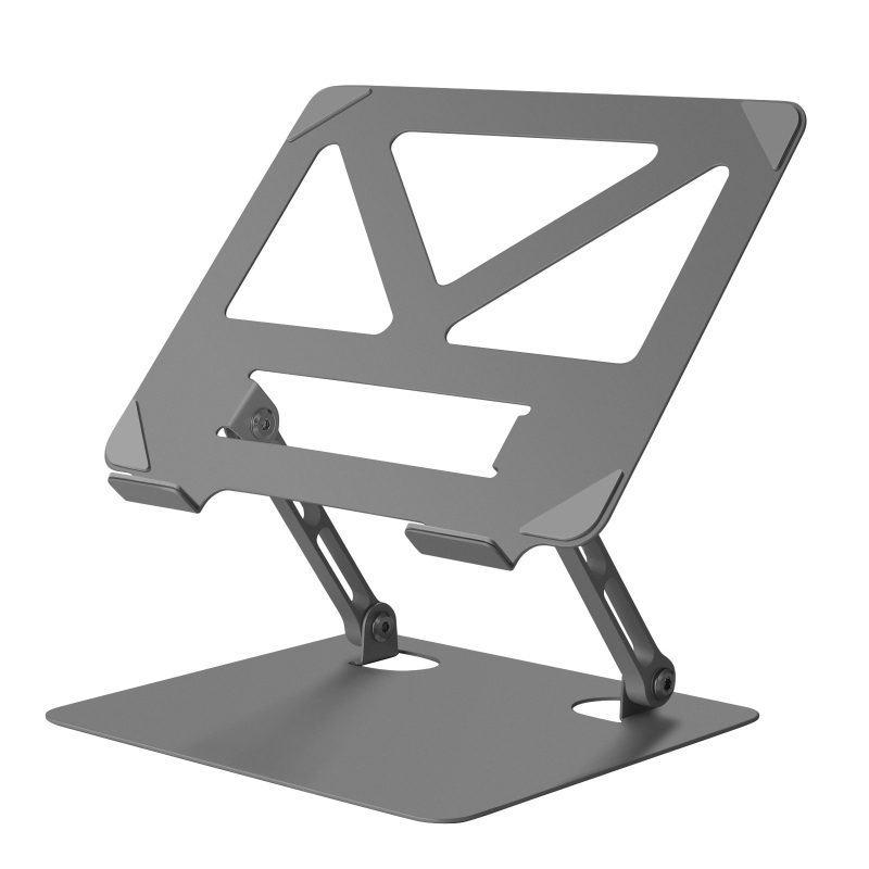 Pöörlev sülearvutialus, vertikaalne lauaarvuti, tõstev õõnes jahutav tõstetav kokkupandav metallist sülearvutialus