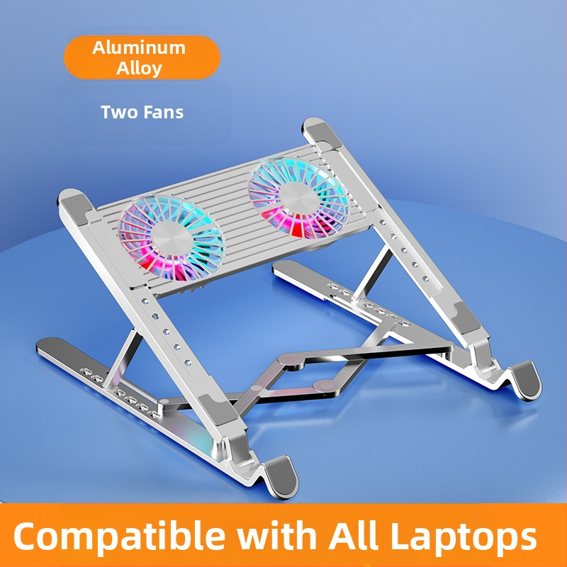 2024 m. tarpvalstybinis karšto pardavimo nešiojamojo kompiuterio radiatoriaus laikiklis, sulankstomas kompiuterio aušinimo ventiliatoriaus radiatorius, tiekiamas internetu
