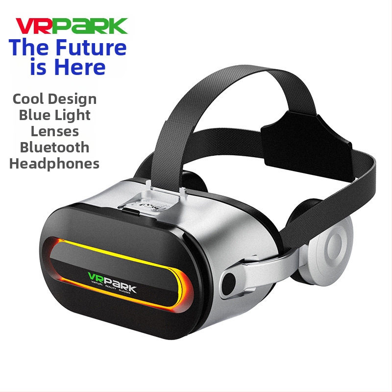Jaunas Vrpark brilles — universālas pārrobežu augstas izšķirtspējas filmu viedās austiņas Vrbox Bluetooth VR briļļu fabrikā