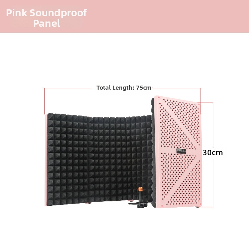 Elava karaoke kondensaatormikrofoni heliisolatsioon puuvillast heli neelav puuvillane hulgimüügi mikrofoni heliisolatsiooniplaat tuulekindel ekraan viieukseline heliisolatsioonikate