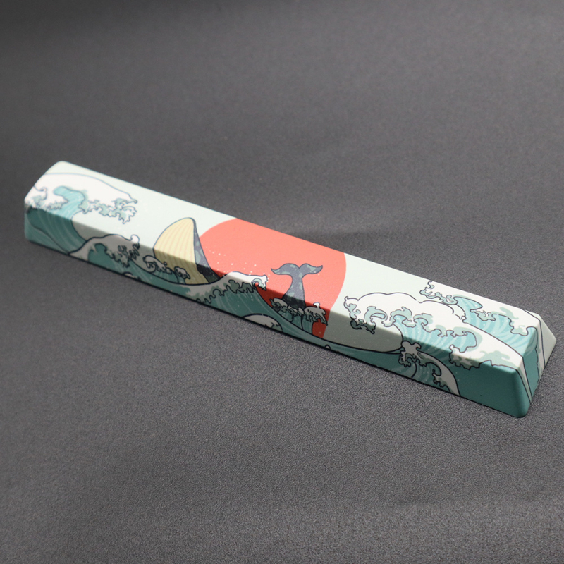 Värv PBT Materjal Korallmeri Yugui koer Parchal koer Roosa Termosublimatsioon ESC Lisaklaviatuur Mehaaniline klaviatuurikate