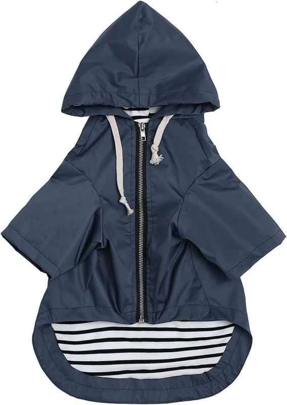 Kahekihiline lukuga koera vihmakeep Veekindel kahepoolne vihmajakk Helkurlukuga hoiutasku Rakmete ava Vihmakeep