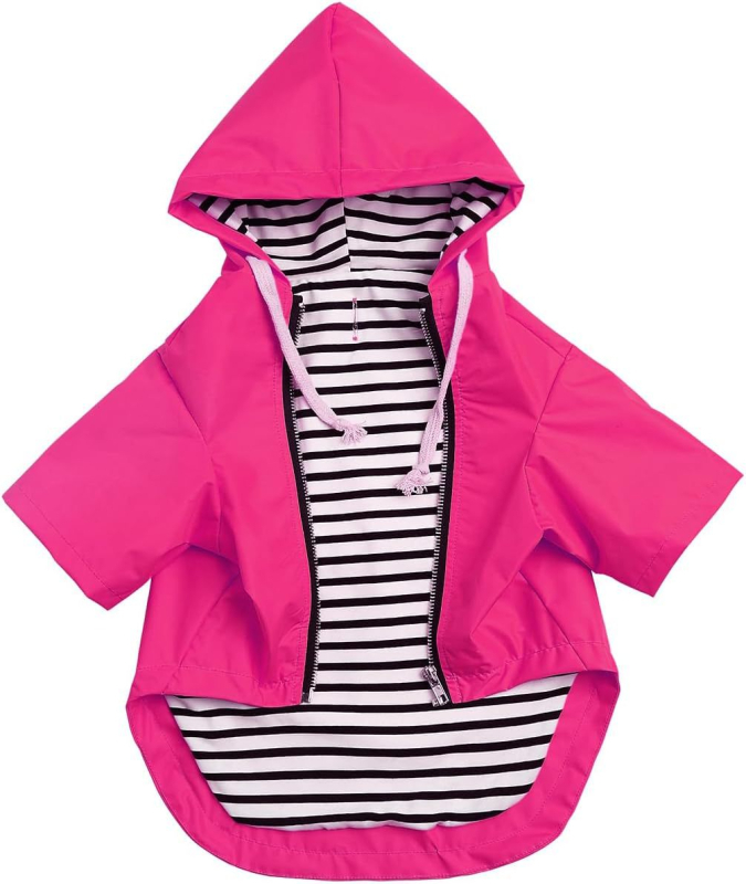 Kahekihiline lukuga koera vihmakeep Veekindel kahepoolne vihmajakk Helkurlukuga hoiutasku Rakmete ava Vihmakeep