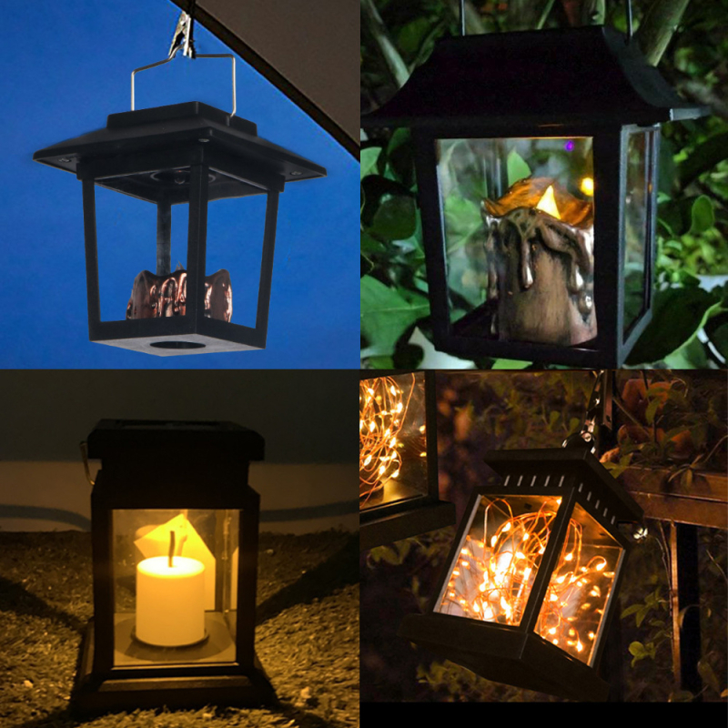 Piiriülene välistingimustes kasutatav päikeseenergia palee lamp vasktraadist lamp muru valgustuslamp dekoratiivne maastiku õues kasutatav retro LED-aiavalgusti