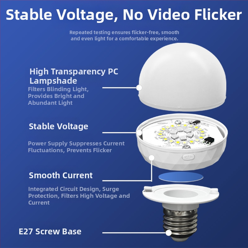 Зарядна лампа Typec E26E27e14 с цветно дистанционно управление, климатик, кухненски шкаф, цветна настолна лампа за зареждане