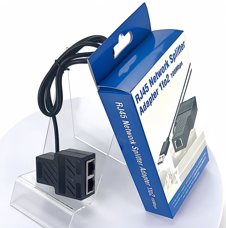 Gigabiti võrgu jaotur 1 kuni 4 võrgu jagaja võrguport 1 kuni 4 RJ45 võrgukaabli jaoturlüliti