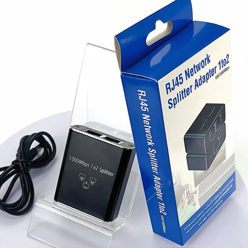 Gigabiti võrgu jaotur 1 kuni 4 võrgu jagaja võrguport 1 kuni 4 RJ45 võrgukaabli jaoturlüliti