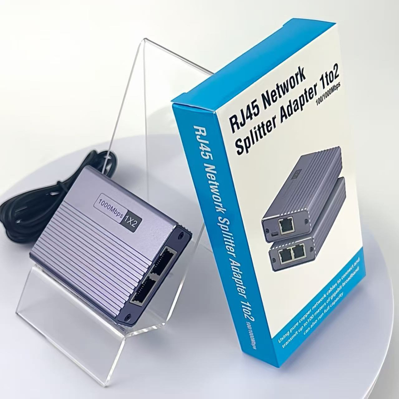 Gigabiti võrgu jaotur 1 kuni 4 võrgu jagaja võrguport 1 kuni 4 RJ45 võrgukaabli jaoturlüliti