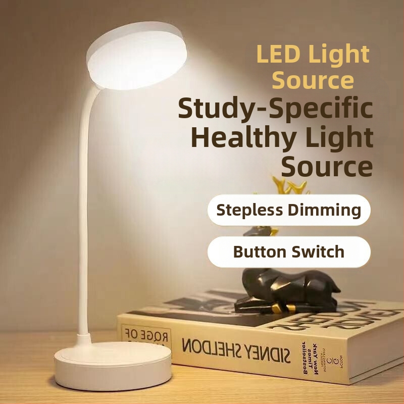 Kis asztali lámpa, szemvédő íróasztal, egyetemi hallgatók írókollégiumi szobája, töltődugó, kettős felhasználású hálószoba éjjeliszekrény