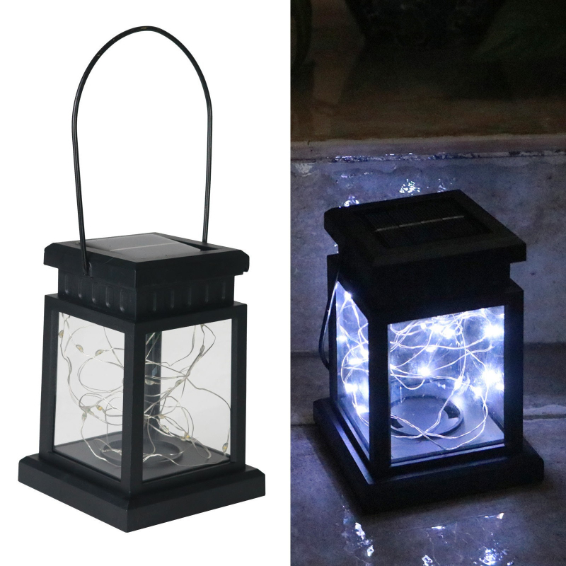 Piiriülene välistingimustes kasutatav päikeseenergia palee lamp vasktraadist lamp muru valgustuslamp dekoratiivne maastiku õues kasutatav retro LED-aiavalgusti