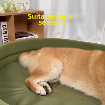 Στρώμα σκύλου Oxford Cloth, Οβάλ κλουβί σκύλου, Universal για όλες τις εποχές, Στρώμα σκύλου Shiba Inu με όμορφη εμφάνιση, Κλουβί γάτας, Διασυνοριακή χονδρική πώληση