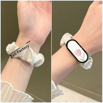 Piemērots 9 collu pulksteņa siksniņai meitenēm 3/4/5/6/7/8Nfc aprocei, jauna, austa, nomaiņas, maza smarža