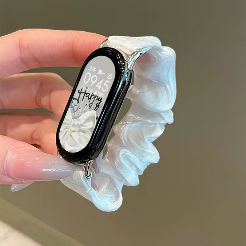 Piemērots 9 collu pulksteņa siksniņai meitenēm 3/4/5/6/7/8Nfc aprocei, jauna, austa, nomaiņas, maza smarža