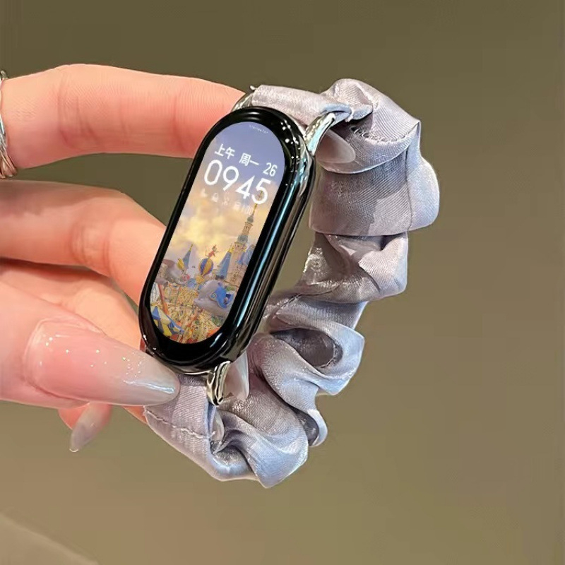 Piemērots 9 collu pulksteņa siksniņai meitenēm 3/4/5/6/7/8Nfc aprocei, jauna, austa, nomaiņas, maza smarža