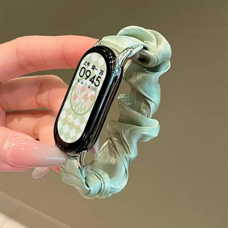 Piemērots 9 collu pulksteņa siksniņai meitenēm 3/4/5/6/7/8Nfc aprocei, jauna, austa, nomaiņas, maza smarža