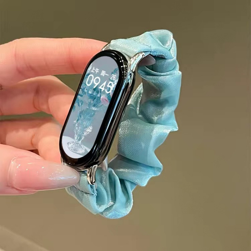 Piemērots 9 collu pulksteņa siksniņai meitenēm 3/4/5/6/7/8Nfc aprocei, jauna, austa, nomaiņas, maza smarža