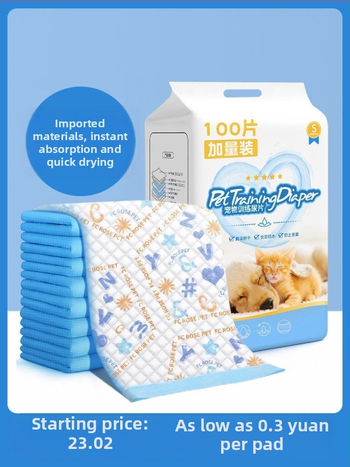 Mähe induktsioonpadi, mähkmepaksendavad deodorandi tabletid 0 lemmikloomade isolatsiooni ühekordselt imav padi 10 kassidele ja kutsikatele