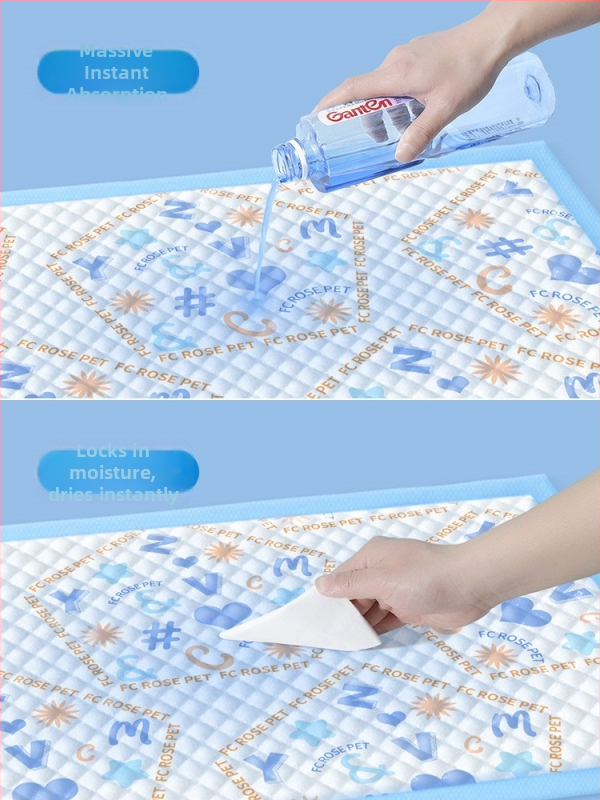 Mähe induktsioonpadi, mähkmepaksendavad deodorandi tabletid 0 lemmikloomade isolatsiooni ühekordselt imav padi 10 kassidele ja kutsikatele