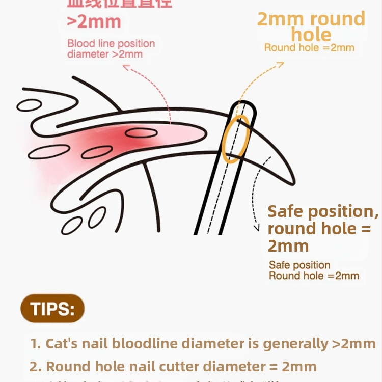 Ножици за котешки нокти, Ножици с малки кръгли отвори, Нокторезачки за домашни любимци, Нокторезачки, Ножици за котешки лапи