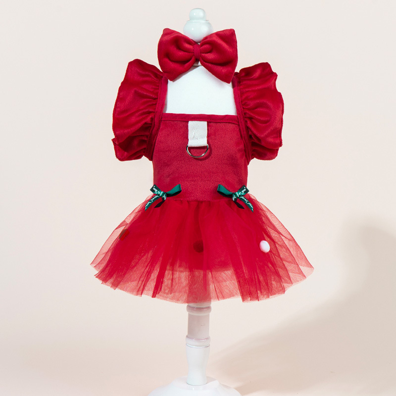 Директна доставка от фабрика/готови за склад Нови дрехи за домашни любимци Елза за котки и кучета Пухкава прежда Синя сватбена рокля Galaxy