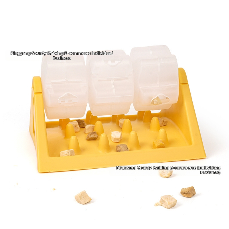 Piiriülene lemmikloomade mänguasja lekkepalliga veeretav söötja igavuse leevendamiseks. Koerte treenimiseks mõeldud lämbumisvastane söötmiskauss väikestele koertele.