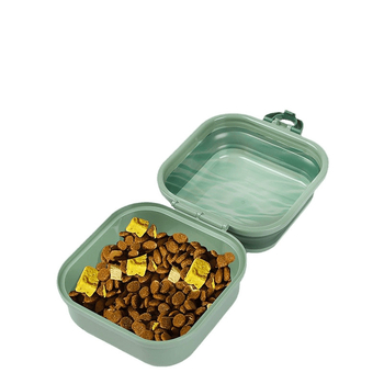 Νέο εξωτερικό πτυσσόμενο μπολ για σκύλους, διπλό μπολ πόσιμου νερού, φορητό μπολ πόσιμου νερού, σκεύη τροφής για κατοικίδια, μπολ για σκύλους