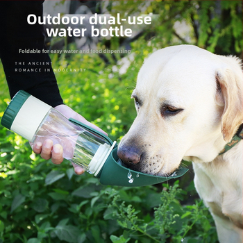 Διασυνοριακό δημοφιλές κύπελλο νερού και τροφής για σκύλους, κύπελλο για κατοικίδια, βρύση πόσης, εξωτερική πολυλειτουργική φορητή ταΐστρα νερού