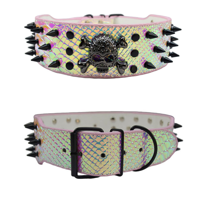 Keskmise ja suure koera koljukaelarihm, keskmise ja suure lemmiklooma kaelarihm, kuldse retriiveri, husky, bordercollie kaelarihm, punk stiilis