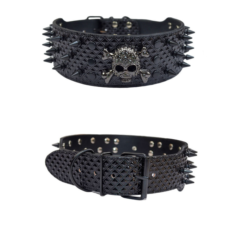 Keskmise ja suure koera koljukaelarihm, keskmise ja suure lemmiklooma kaelarihm, kuldse retriiveri, husky, bordercollie kaelarihm, punk stiilis