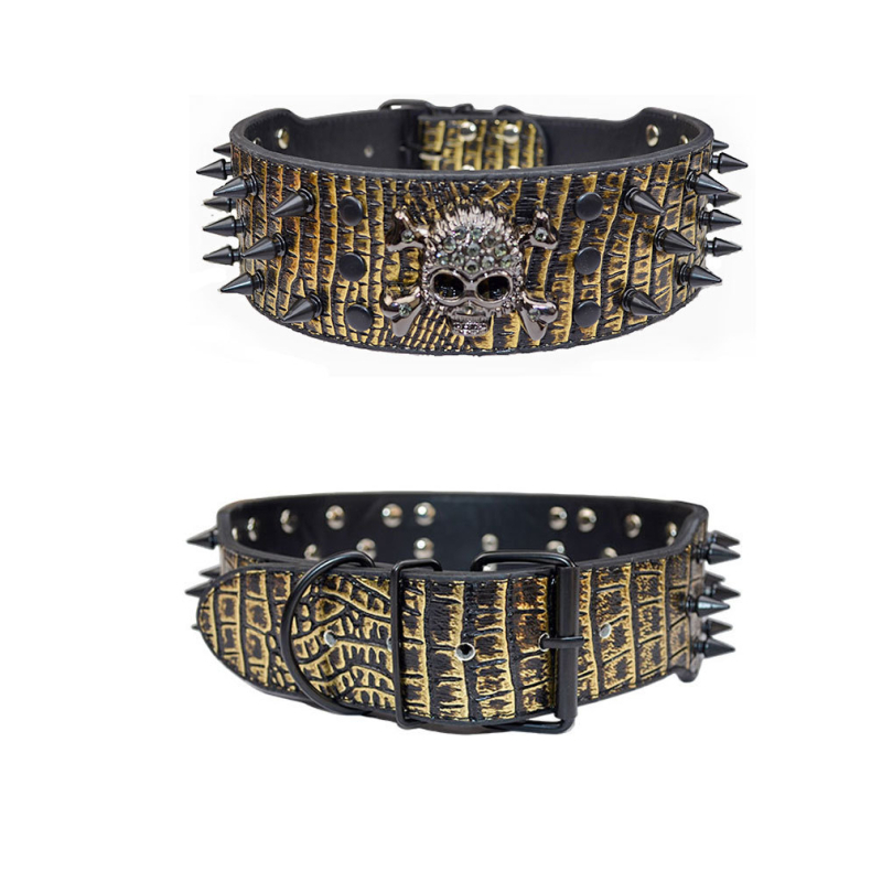 Keskmise ja suure koera koljukaelarihm, keskmise ja suure lemmiklooma kaelarihm, kuldse retriiveri, husky, bordercollie kaelarihm, punk stiilis