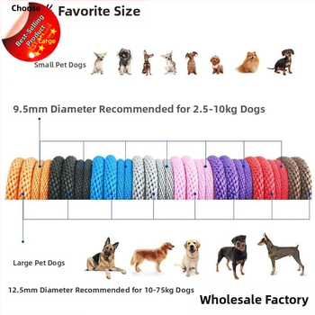 Koerarihm nailonist treeningrihm reguleeritava liugpandlaga väikesele, keskmisele ja suurele koerale, jalutusrihm, koerakaelarihm must