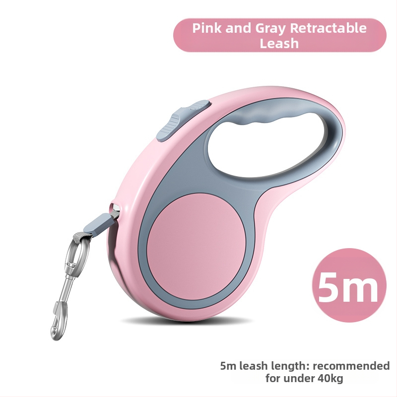 Koera- ja kassirihm Automaatne sissetõmmatav purunemisvastane koerte jalutusrihm Väikeste koerte Teddy Corgi väljasõit