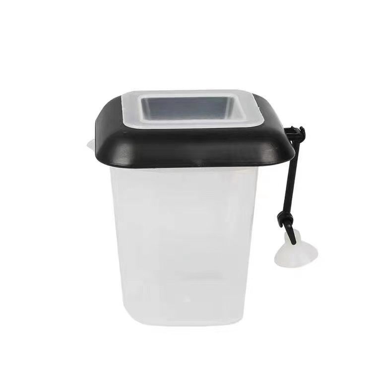 Akvaariumi söötja punane putukatops väike akvaariumikalade söötmisrõngas ujuv fikseeritud kalasöötja söötmisrõngas söötmistoru