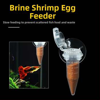 Jaungada garneļu barotava barošanas gredzens lobīta olu barotava automātiska barotava mazo zivju dekoratīvo zivju barošana
