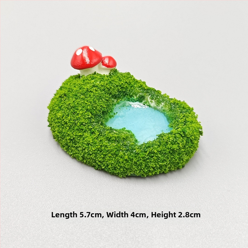 netikras peizažas ežeras krioklys akmuo samanos mikro peizažas sodininkystė „pasidaryk pats“ ornamentų aksesuarai maži papuošalai