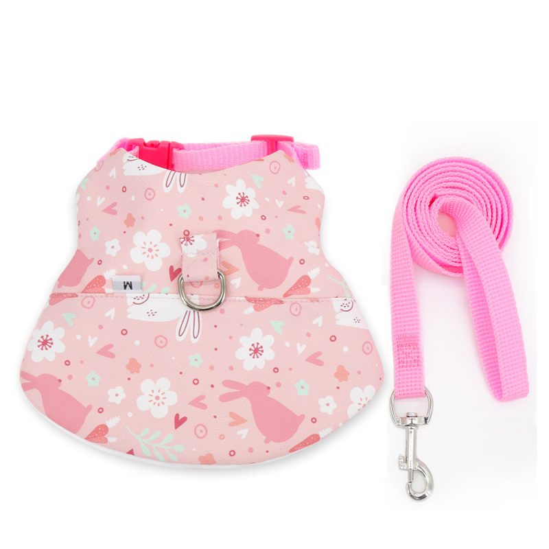 Piiriülene uus küüliku rinnakorvi tagakaas Hollandi seaküüliku köis väikesele lemmikloomale veojõuköis rinnakorvi seljale Moe küüliku kaelaköis