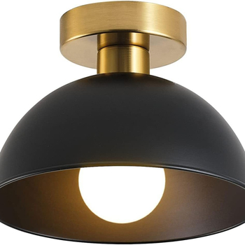 Miaomeio tööstuslik poolsüvistatav laevalgusti kuldse valgusega