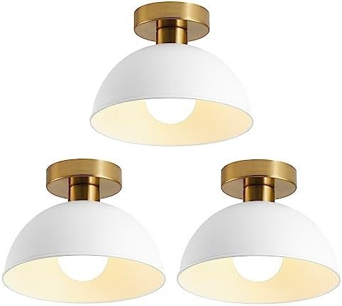 Miaomeio tööstuslik poolsüvistatav laevalgusti kuldse valgusega