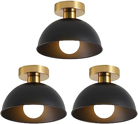 Miaomeio tööstuslik poolsüvistatav laevalgusti kuldse valgusega