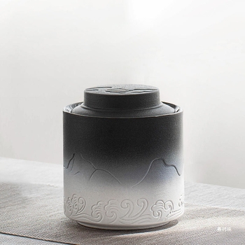 Mājdzīvnieka urna Balts Melns Reljefs Sjanjuna ainava Jūras viļņošanās Nāves piemineklis Kaķis Suns Uguns Garša