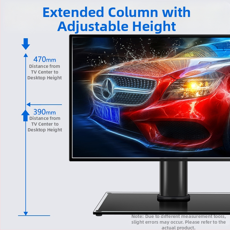 Универсална стойка за телевизор, без перфоратори, настолен телевизор, повдигната стойка, 32/55/65/80 инча