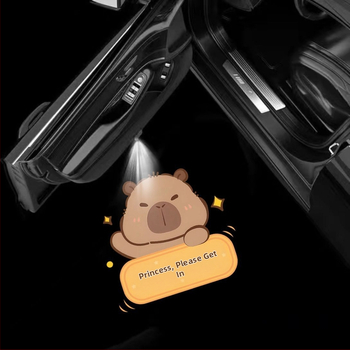 [1171 People\'s Collection] Νέο Kappi Bala Welcome Door Induction Ασύρματο Φως Άνοιξης Πόρτας Αυτοκινήτου