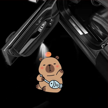 [1171 People\'s Collection] Νέο Kappi Bala Welcome Door Induction Ασύρματο Φως Άνοιξης Πόρτας Αυτοκινήτου