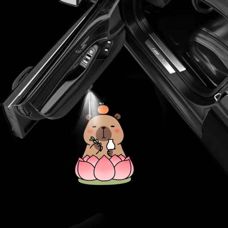 [1171 People's Collection] Νέο Kappi Bala Welcome Door Induction Ασύρματο Φως Άνοιξης Πόρτας Αυτοκινήτου