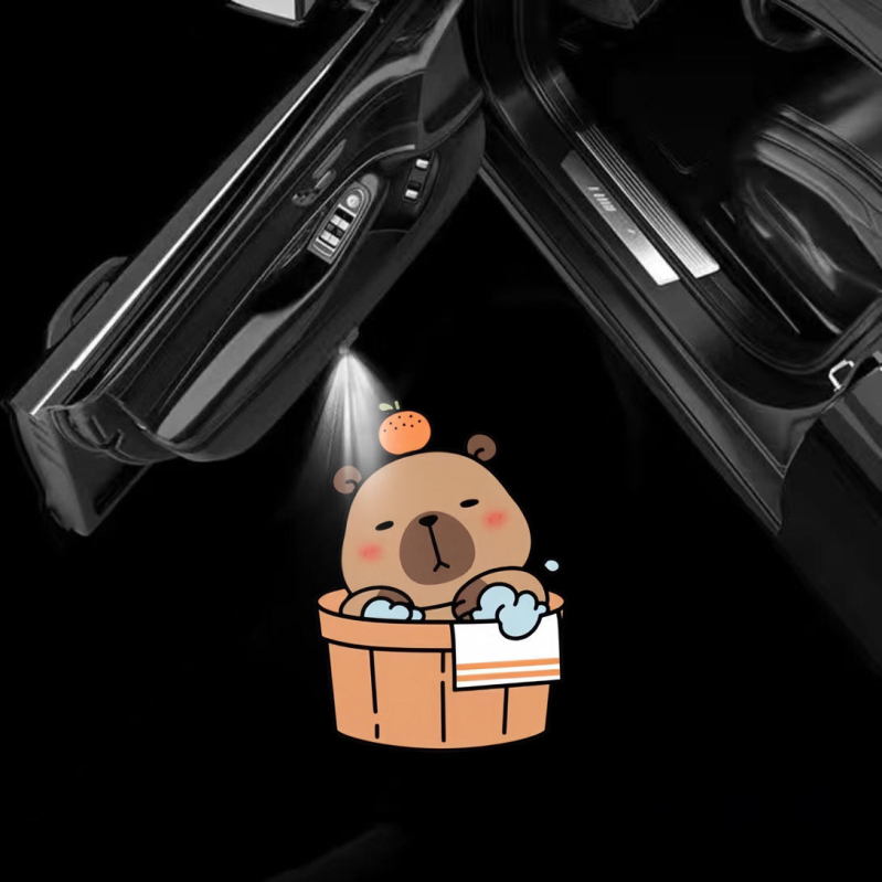 [1171 People's Collection] Νέο Kappi Bala Welcome Door Induction Ασύρματο Φως Άνοιξης Πόρτας Αυτοκινήτου